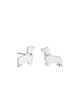 Tiger Tree EKJ5294S Silver Bowie Earrings