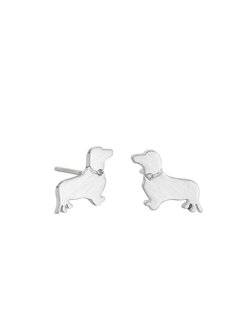Tiger Tree EKJ5294S Silver Bowie Earrings