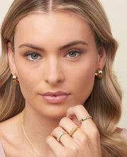 Load image into Gallery viewer, Tiger Tree Gold Crystal Star Bright Ring
