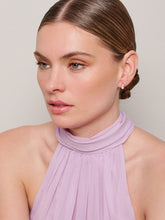 Load image into Gallery viewer, Tiger Tree EKJ6550P Pink Enamel Heart &amp; Pearl Earrings
