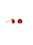 Tiger Tree Red Ladybird Studs