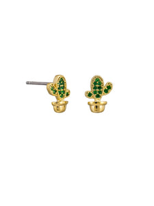 Tiger Tree Cactus Studs