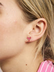 Tiger Tree Pink Lobster Studs