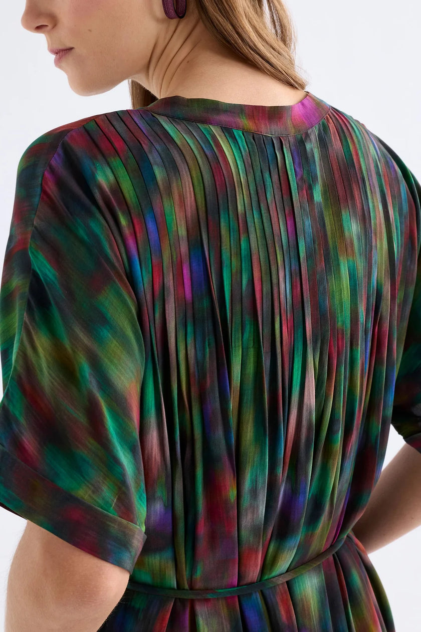 Elk Malo Shirt Dress Jord Print