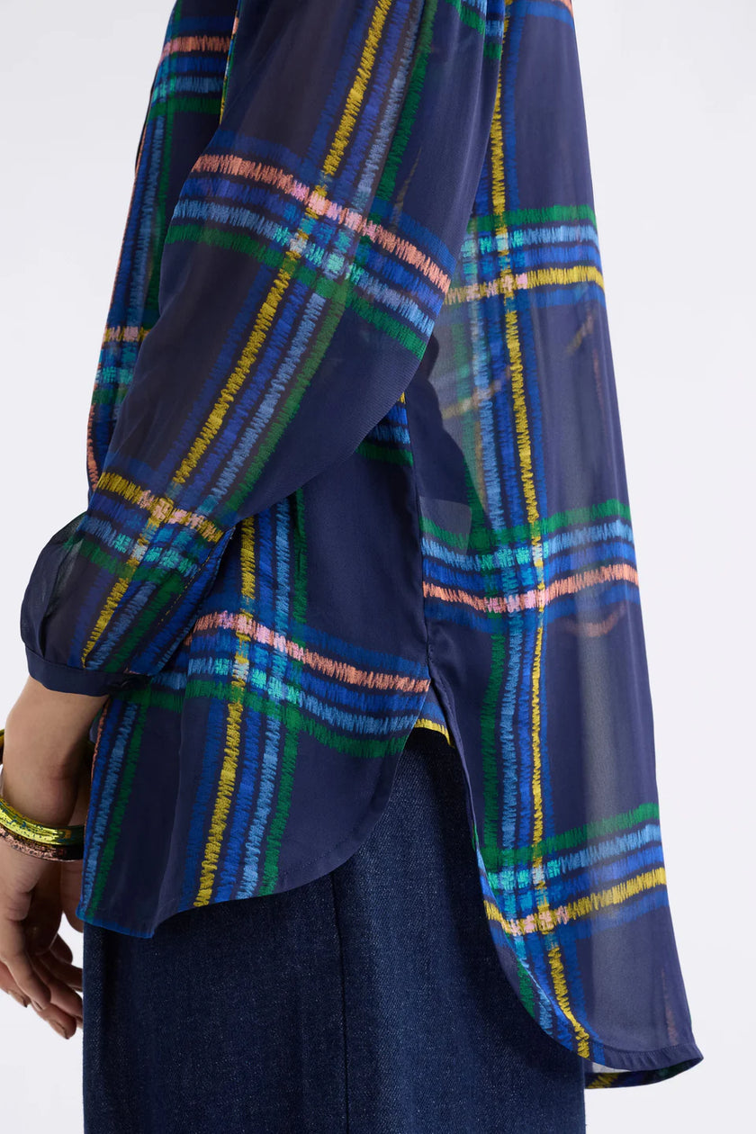 Elk Eir Sheer Shirt Elba Check