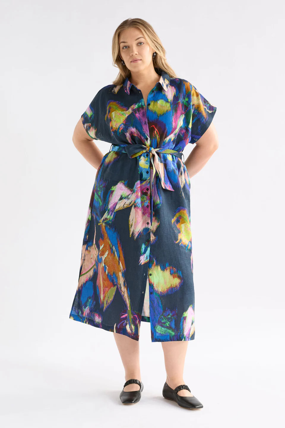 Elk Lato Dress Vaara Print
