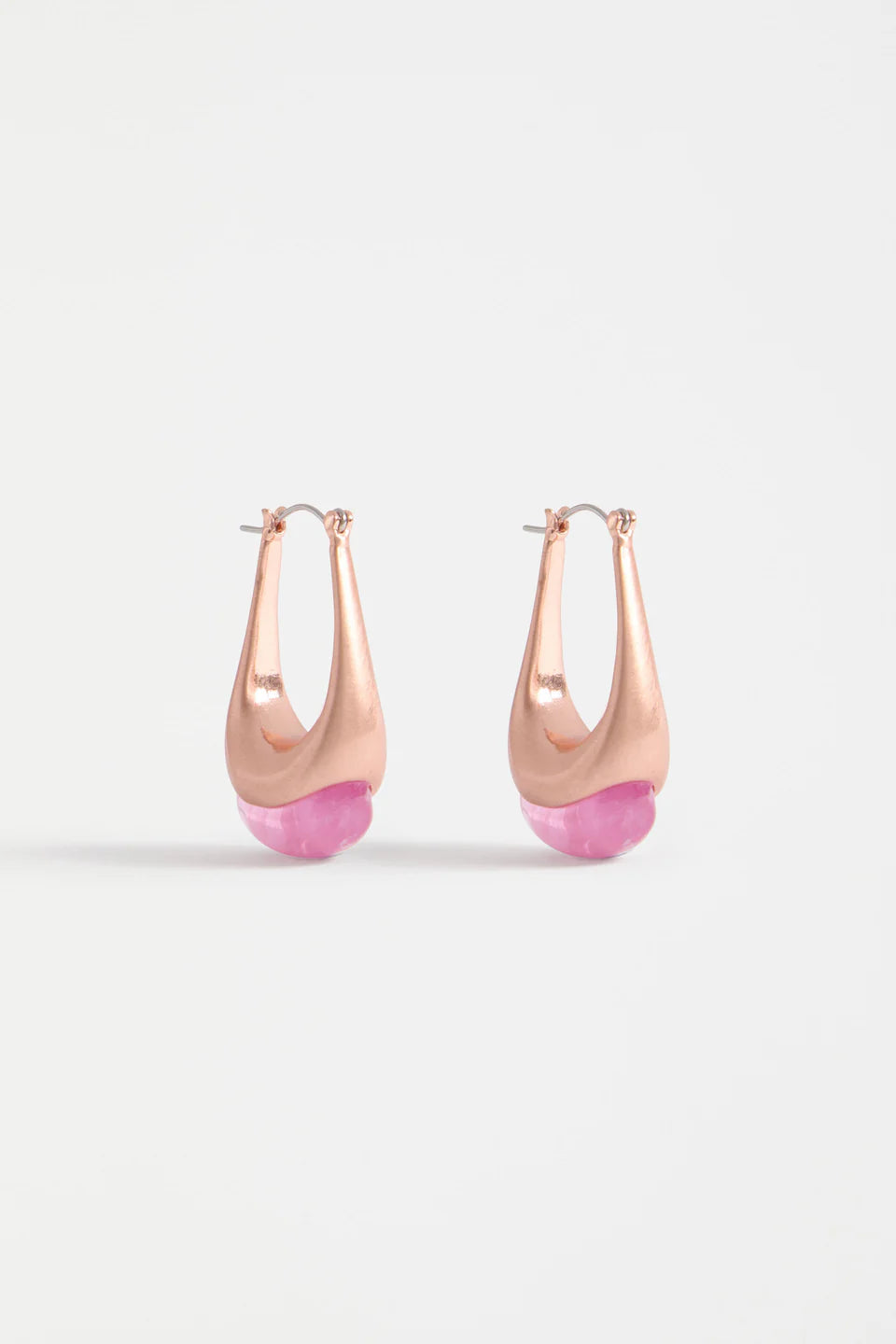 Elk Korvvo Long Hoop Earring Lilac