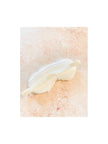 Angel Whispers Fluffy Satin Eye Mask White