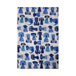 Palme 67994 Cotton Dogs Print Scarf Blue