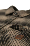 Brixton Builders Bowery Stretch LS Flannel Black/Cinder Grey