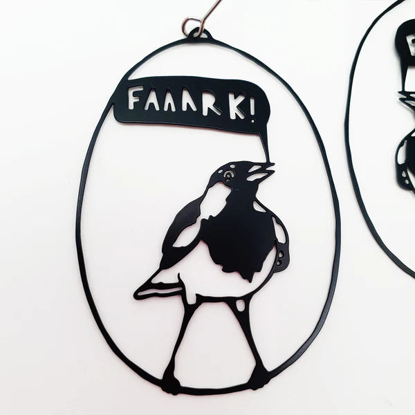DENZ Faaaark The Lark Earrings Black