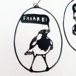 DENZ Faaaark The Lark Earrings Black