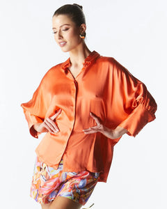 Fate + Becker Dashing Shirt Tangerine