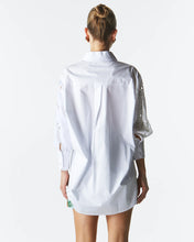 Load image into Gallery viewer, Fate + Becker Lily Pad Broderie Shirt Ivory
