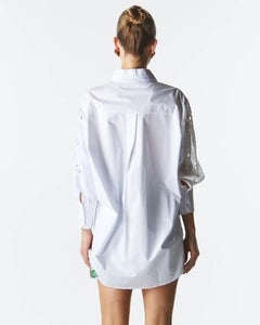 Fate + Becker Lily Pad Broderie Shirt Ivory