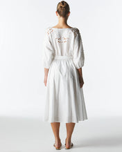 Load image into Gallery viewer, Fate + Becker Lily Pond Embroidered Dress Ivory
