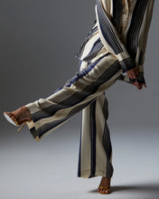 Load image into Gallery viewer, Fate + Becker Heartstopper Pant Navy Stripe
