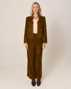 Fate + Becker Intricate Jacket Gold