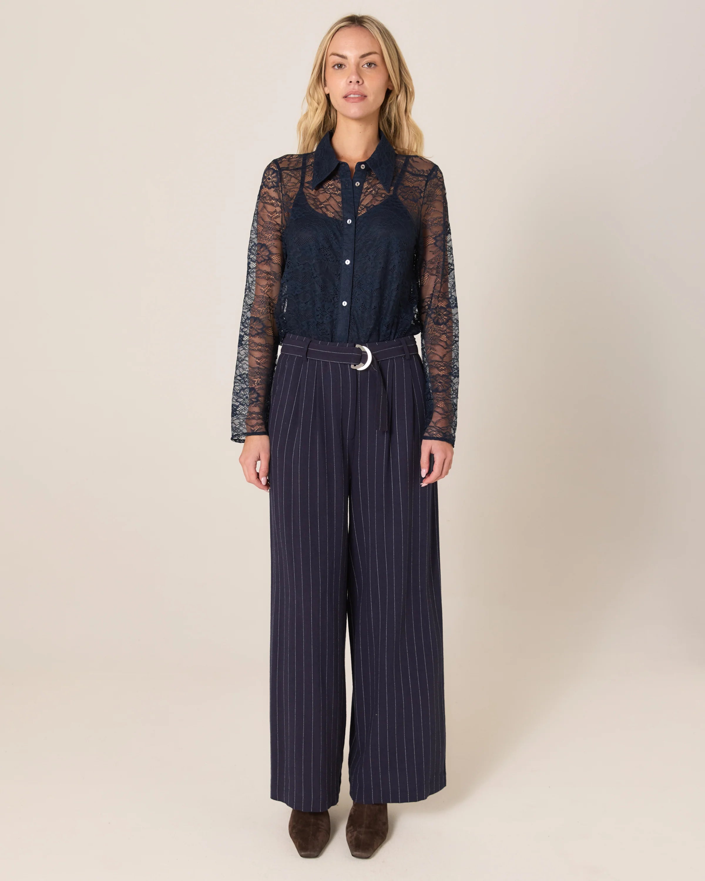 Fate + Becker Stairway Pant Navy