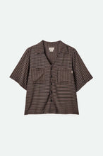 Load image into Gallery viewer, Brixton Hudson Lounge Shirt Black/Grey
