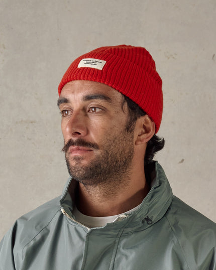 McTavish Fisherman Beanie Red