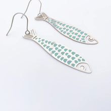 Load image into Gallery viewer, DENZ Midi Fishy Silver/Blue
