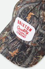 Load image into Gallery viewer, Brixton Hubal C MP Trucker Cap Tree Camo/Olive
