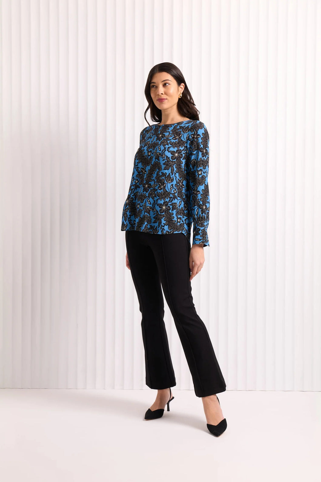 FOIL Strike It Lucky Flare Pant Black