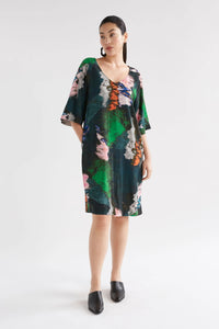 Elk Foljer Dress Reflections Print