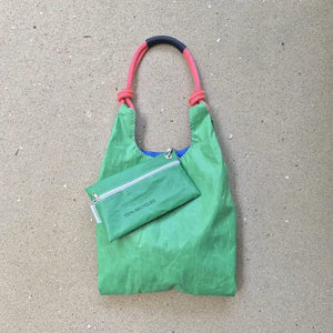 Seashopper Bag Green/ Pink