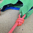 Seashopper Bag Green/ Pink