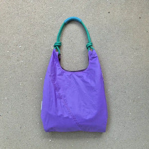 Seashopper Bag Purple/ Green