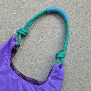 Seashopper Bag Purple/ Green