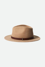 Load image into Gallery viewer, Brixton Messer Fedora Heather Sand
