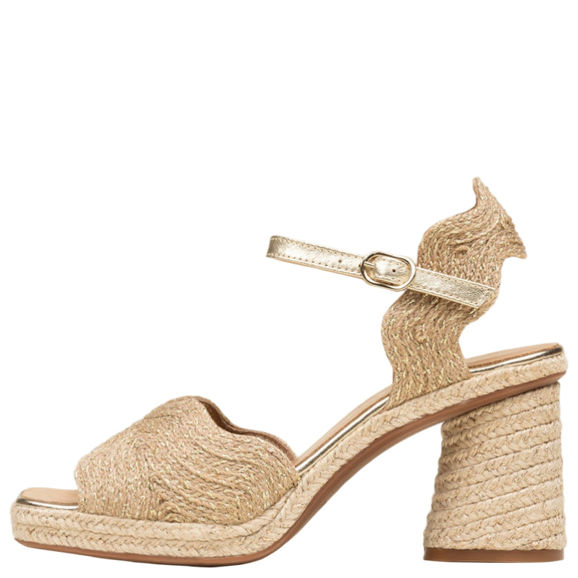 Gaimo Danae Raffia Natural Platino