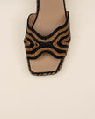 Gaimo Danae Raffia Negro Tostado