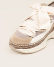 Gaimo Bahia Multi Lycra Off White Leather