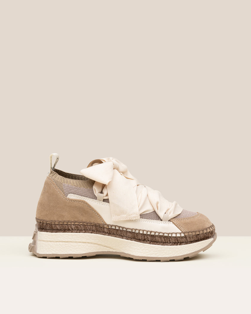 Gaimo Bahia Multi Lycra Off White Leather