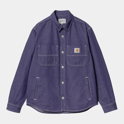 Carhartt WIP Glenn Shirt Jacket Aura rinsed