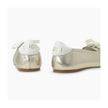 Lodi A-Beto Ballet Flat Sneakers Gold/Off White Leather