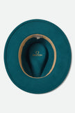 Brixton Messer Fedora Transformative Teal