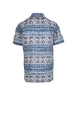 Olga De Polga Radio Star Hawaiian Shirt Navy