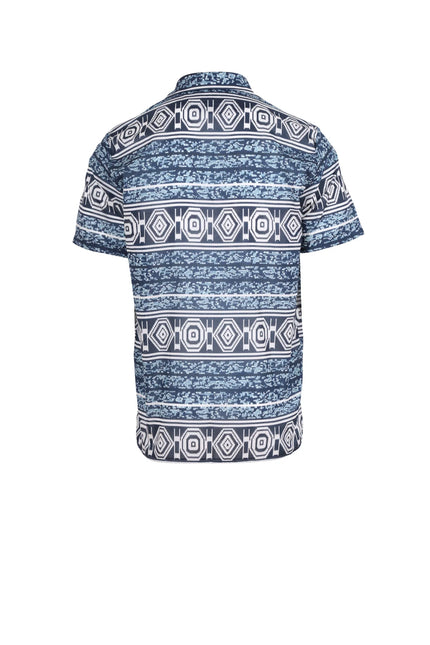 Olga De Polga Radio Star Hawaiian Shirt Navy