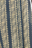 Cienna Hemi Cotton Dress Blue