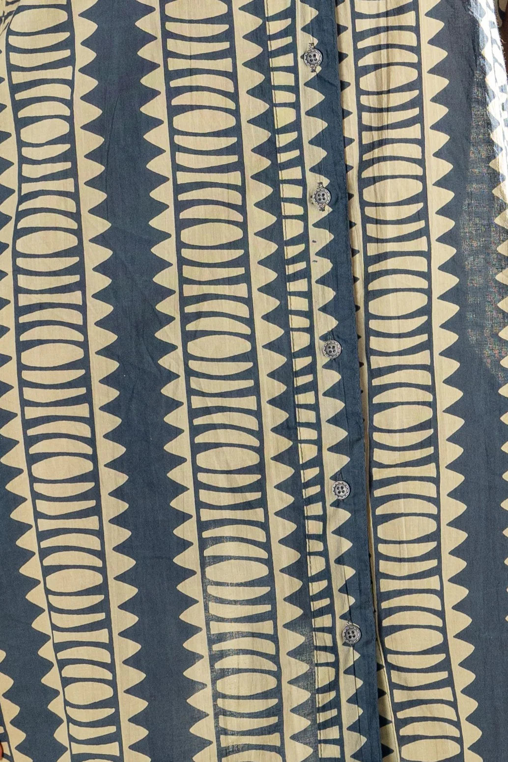 Cienna Hemi Cotton Pants Blue