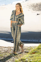 Load image into Gallery viewer, Cienna Hemi Cotton Pants Blue
