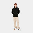 Carhartt WIP Hooded Chase Sweatshirt Black/Gold