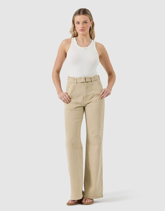 Rollas Sailor Long Pear Belt Jeans Pear