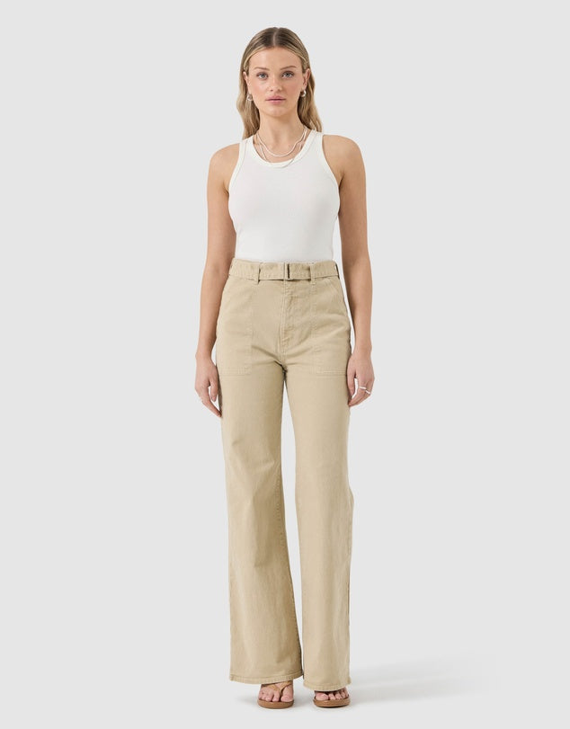 Rollas Sailor Long Pear Belt Jeans Pear