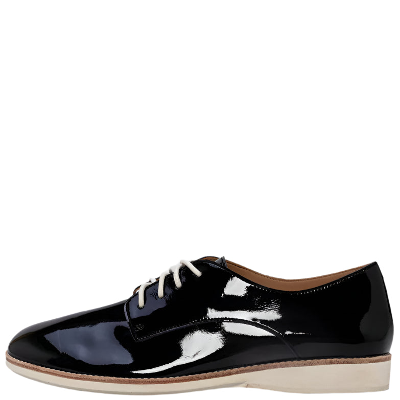 Rollie Derby Super Soft Black Patent Crinkle